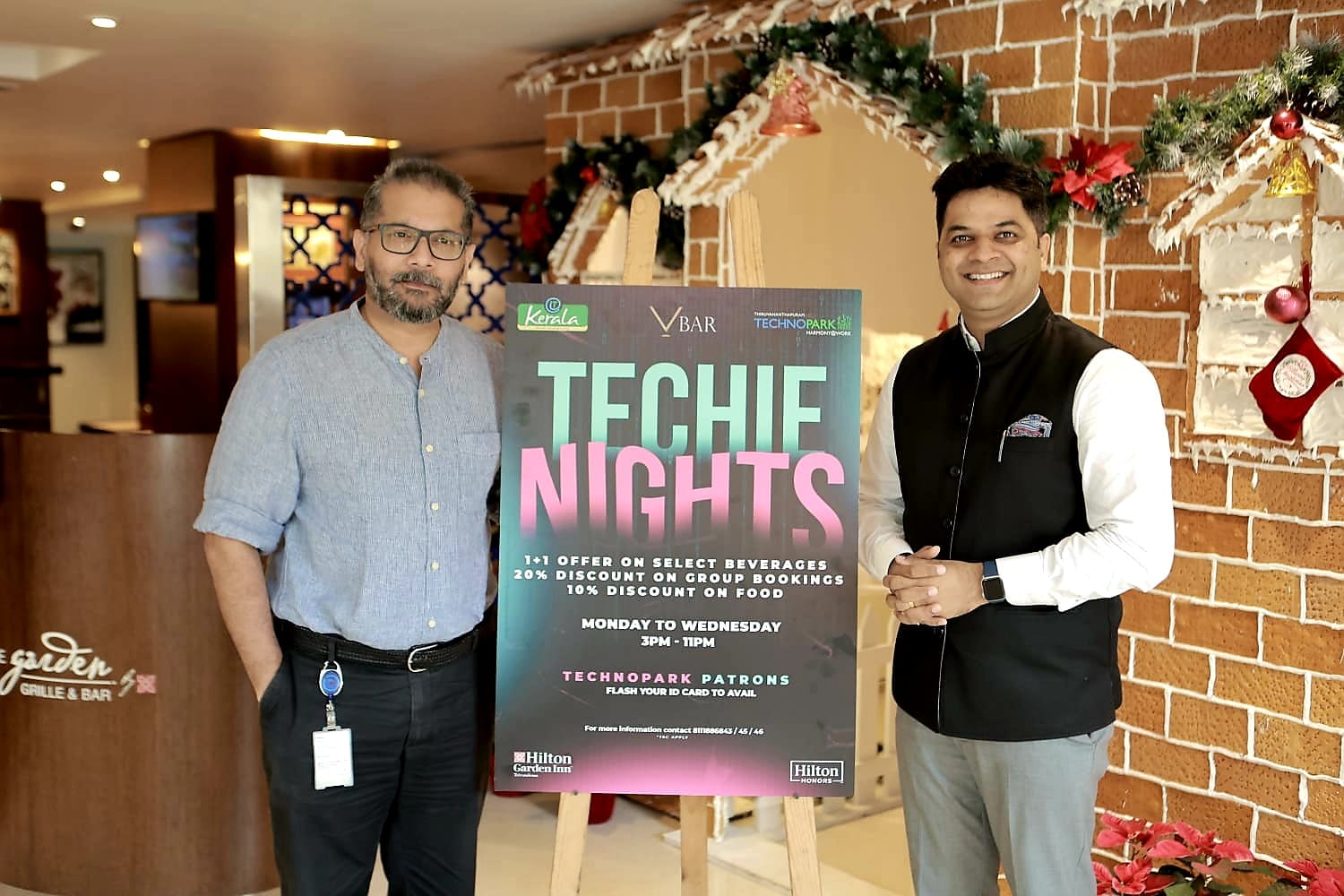 Techie Nights by Hilton for all Technopark employees